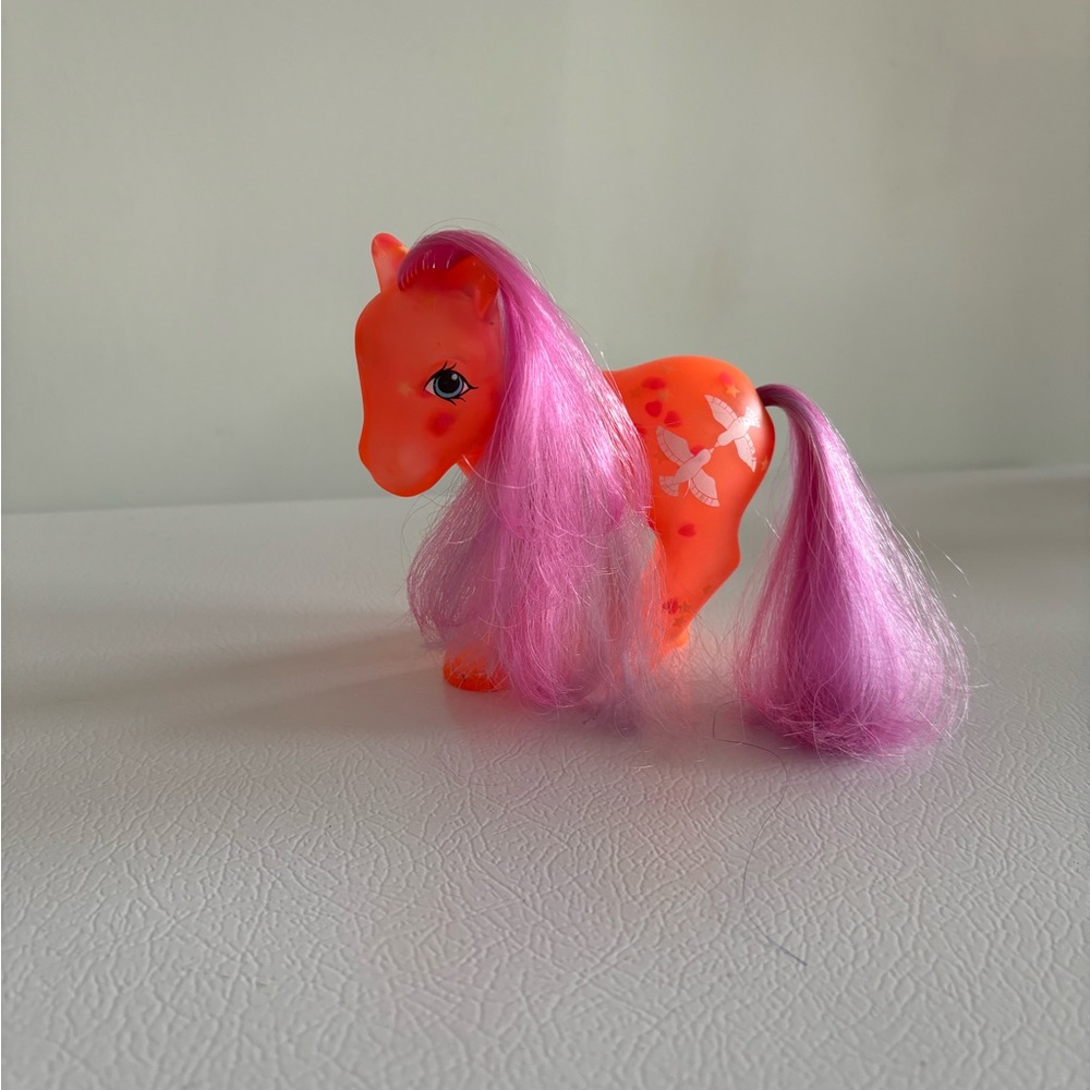 1987 Brightglow Glow N Show Hasbro G1 Vintage My Little Pony